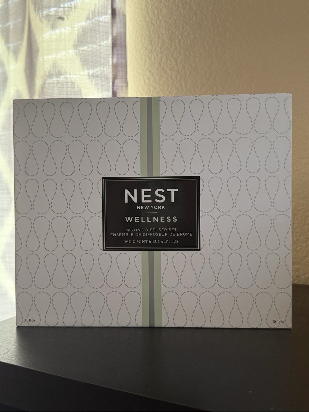 NEST New York Wellness Misting Diffuser Set- Scent is Wild Mint & Eucalyptus